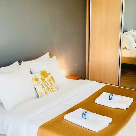 Lägenhet Art Deco 100m2 Flat 2 Min Walking From Train Station In Center, Free Parking And Terrace - 2b Luxemburg